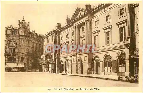 Cartes postales Brive (Correze) L'Hotel de Ville
