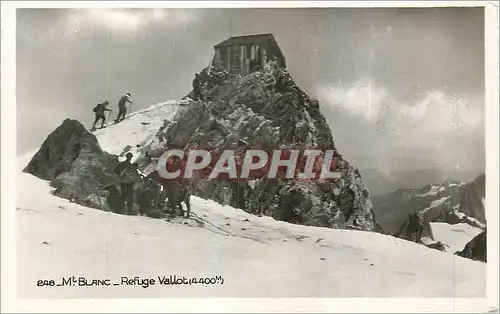 Cartes postales moderne Mont Blanc Refuge Vallot (4400 m) Alpinisme