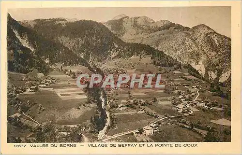 Ansichtskarte AK Vallee du Borne Village de Beffay et la Pointe de Coux