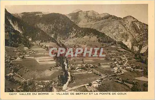 Cartes postales Vallee du Borne Village de Beffay et la Pointe de Coux