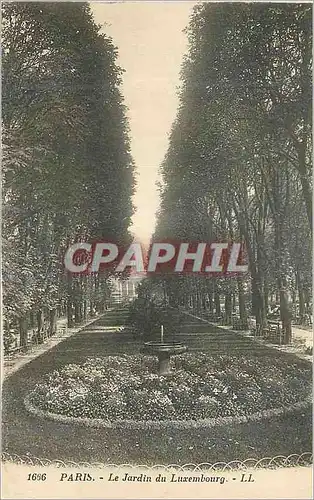 Cartes postales Paris Le Jardin du Luxembourg