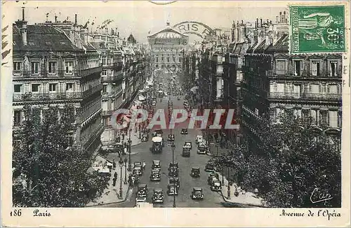 Cartes postales Paris Avennue de L'Opera