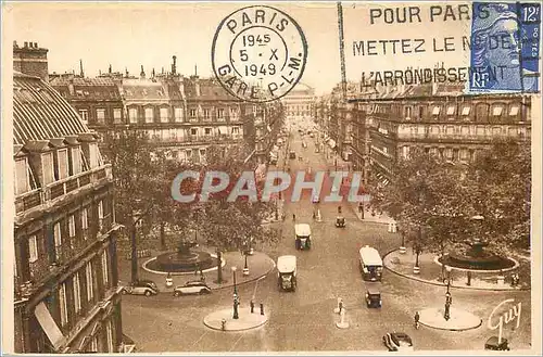 Cartes postales Paris et ses Merveilles Avenue de l'Opera (1854 1878)