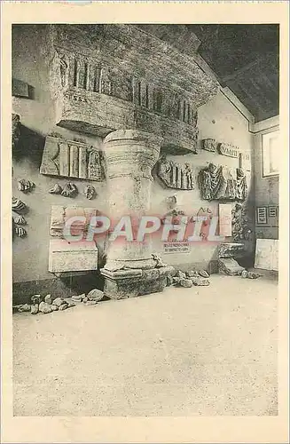 Cartes postales La Turbie (A M) Musee Edward Tuck Moulages du Trophee des Alpes