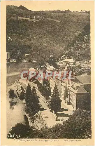 Ansichtskarte AK L'Hospice de la Deveze (Cantal) Vue d'Ensemble