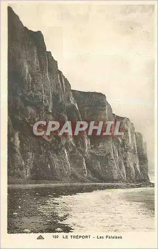 Cartes postales Le Treport Les Falaises