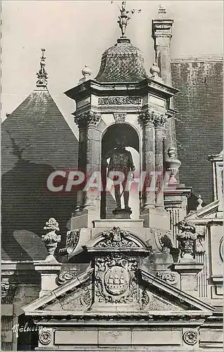 Cartes postales moderne La Rochelle Hotel de Ville Statue d'Henri IV Dessous les Armes de la Ville