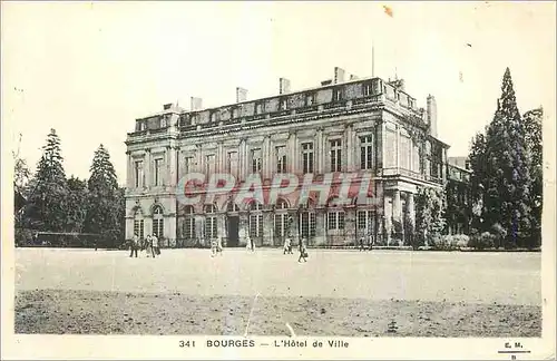 Cartes postales Bourges L'Hotel de Ville