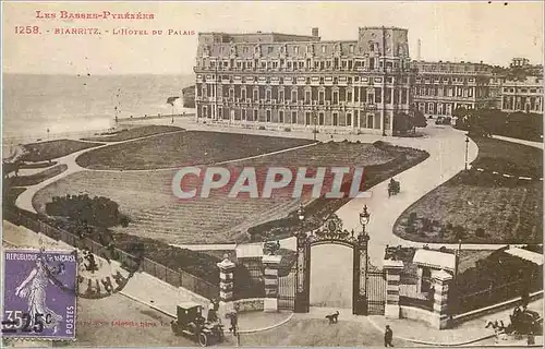 Cartes postales Biarritz Les Basses Pyrenees L'Hotel du Palais