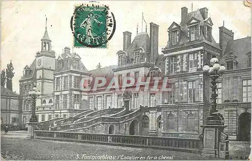 Cartes postales Fontainebleau l'Escalier en Fer a Cheval