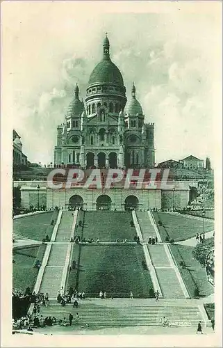 Ansichtskarte AK Les Coins de Paris Basilique du Sacre Coeur