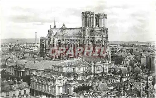 Cartes postales moderne Reims Panorama pris de l'Eglise Saint Jacques
