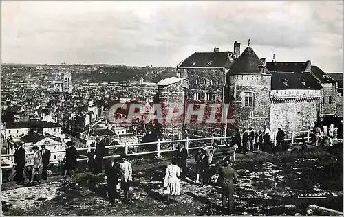 Cartes postales moderne Dieppe (S I) le Vieux Chateau et vue Generale