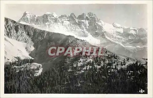 Cartes postales moderne Chatel Environs de Thonon (Hte Savoie) les Dents du Midi