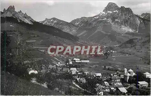 Moderne Karte Bernex (Haute Savoie) le Mont Cesar et la Dent d'Oche (2225m)