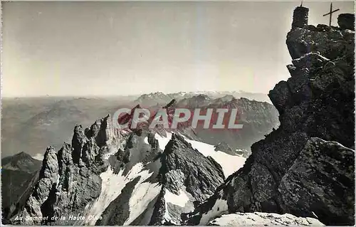 Cartes postales moderne Au Sommet de la Haute Cime