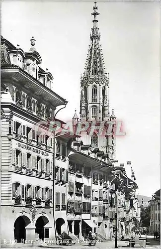 Cartes postales moderne Berne vue sur la Cathedrale