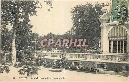 Cartes postales Vichy les Terrasses du Casino