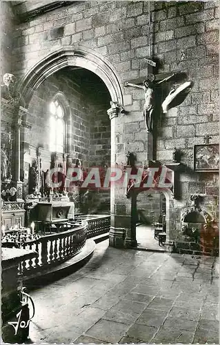 Cartes postales moderne Perros Guirec Ploumanac'h (C du N) Porte Gothique et Bras du Transept a l'Interieur de la Chapel