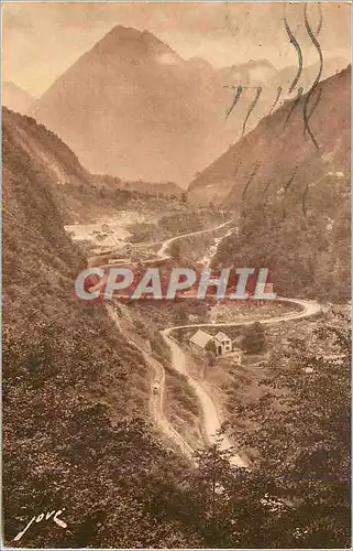 Cartes postales Cauterets (H P) Route de Pierrefitte a Cauterets le Limacon Toute la France