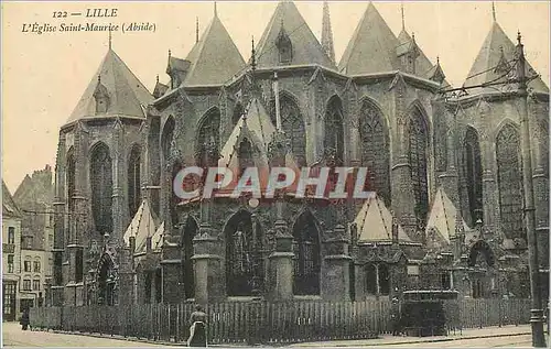 Cartes postales Lille l'Eglise Saint Maurice (Abside)