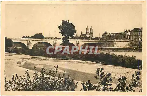 Ansichtskarte AK Tours (Indre et Loire) le Pont de Pierre (XVIIIe siecle) la Douce France