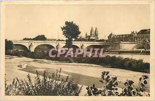Cartes postales Tours (Indre et Loire) le Pont de Pierre (XVIIIe siecle) la Douce France