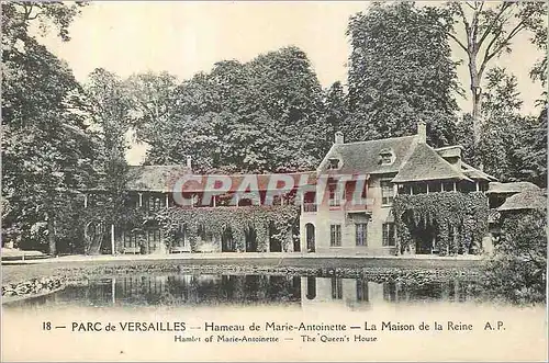 Ansichtskarte AK Parc de Versailles Hameau de Marie Antoinette la Maison de la Reine
