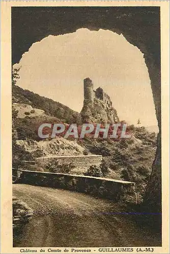 Cartes postales Guillaumes (A M) Chateau du Comte de Provence
