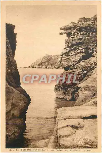 Ansichtskarte AK La Bernerie (Loire Inf) Entre les Rochers du Roi