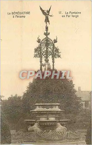 Cartes postales Fecamp la Benedictine la Fontaine en Fer Forge