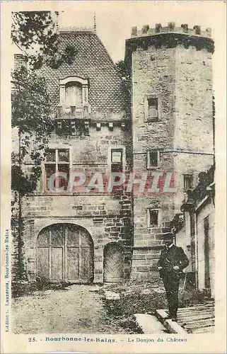 Cartes postales Bourbonne les Bains le Donjon du Chateau