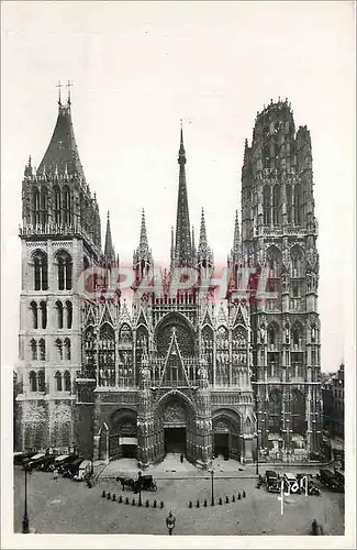Cartes postales moderne Rouen (Seine Inf) la Cathedrale Notre Dame