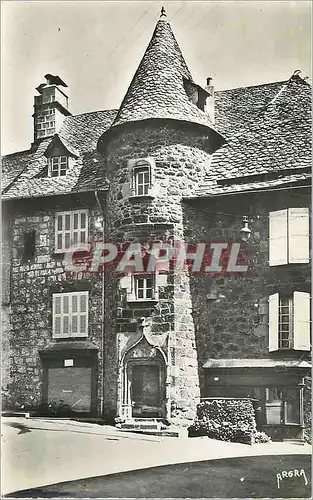 Moderne Karte Vic sur Cere (Cantal) Maisons des Princes de Monaco