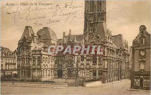 Cartes postales Arras Place de la Vaquerie