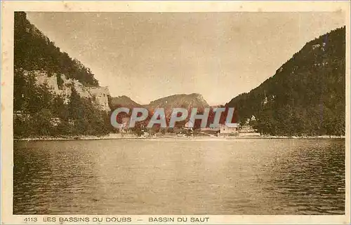 Cartes postales Les Bassins du Doubs Bassin du Saut