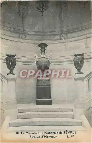 Cartes postales Manufacture Nationale de Sevres Escalier d'Honneur