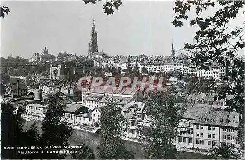 Cartes postales moderne Bern Blick auf das Munster