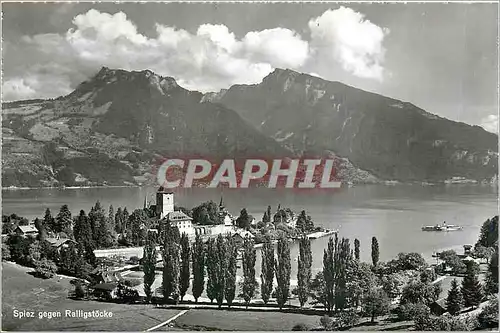 Cartes postales moderne Spiez gegen Ralligstocke
