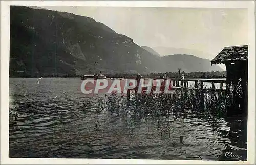 Cartes postales moderne Doussard (Hte Savoie) le Lac d'Annecy le Port Bateau