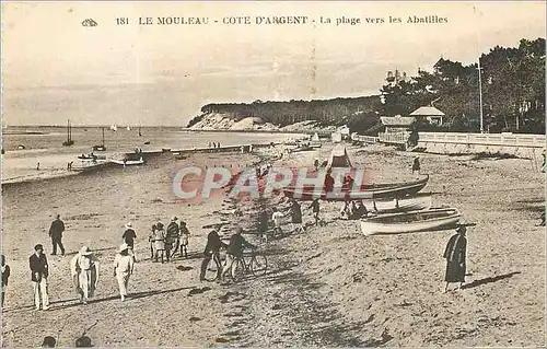 Ansichtskarte AK Le Mouleau Cote d'Argent la Plage vers les Abatilles