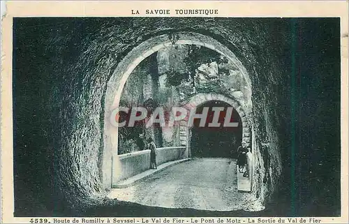 Cartes postales Route de Rumilly a  Seyssel le Val de Fier