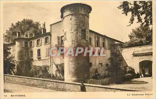 Ansichtskarte AK Bayonne le Chateau Vieux