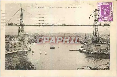 Cartes postales Marseille le Pont Transbordeur