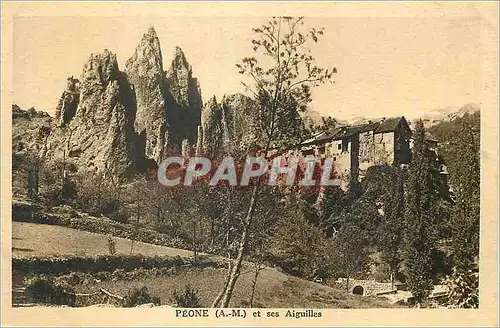 Ansichtskarte AK Peone (A M) et ses Aiguilles