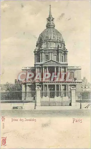 Ansichtskarte AK Paris Dome des Invalides