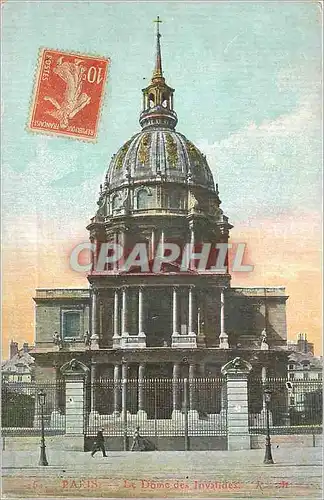 Cartes postales Paris le Dome des Invalides