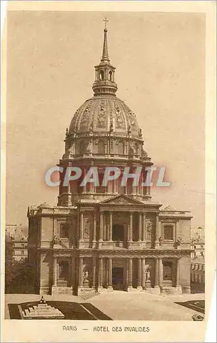 Cartes postales Paris Hotel des Invalides