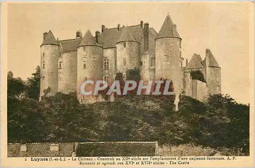 Cartes postales Luynes (I et L) le Chateau Construit au XIIe siecle sur l'Emplacement d'une Ancienne Forteresse