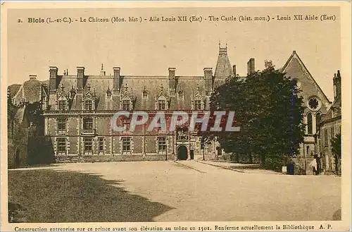 Ansichtskarte AK Blois (L et C) le Chateau Aile Louis XII (Est)